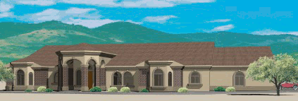 Arizona house rendering